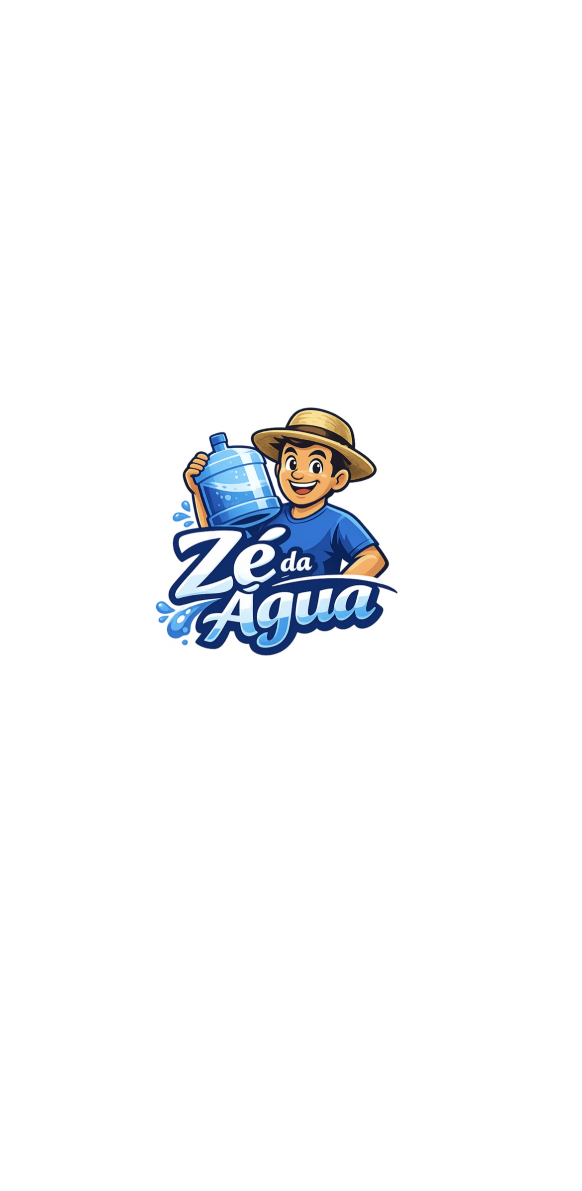 Tela do aplicativo Zé da Água 7
